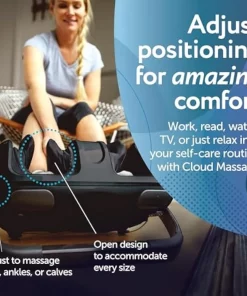 Shiatsu Foot Electric Massager for Circulation and Pain Relief-Foot Machine for Relaxation, Fasciitis Relief, Neuropathy
