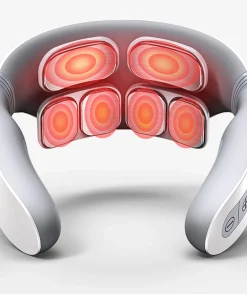 Smart Electric Neck and Shoulder Massager 6 Head Therapy Pulse Pain Relief Relax TurboTech Co