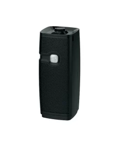Air Purifier True HEPA Filter Mini Tower Humidifier, Black