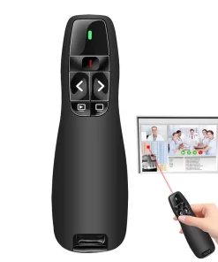 Wireless Presenter Remote Clicker for Projector PowerPoint Presentation Remote Red Laser Pointer Pen