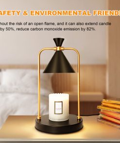 Electric Candle Warmer Lamp With Timer Dimmable With Scented Candles Home Decor Gifts