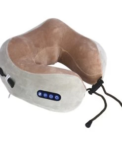 Massage Pillow Shiatsu Back and Neck Massager Deep Kneading With Heat for Home/Office/Travel