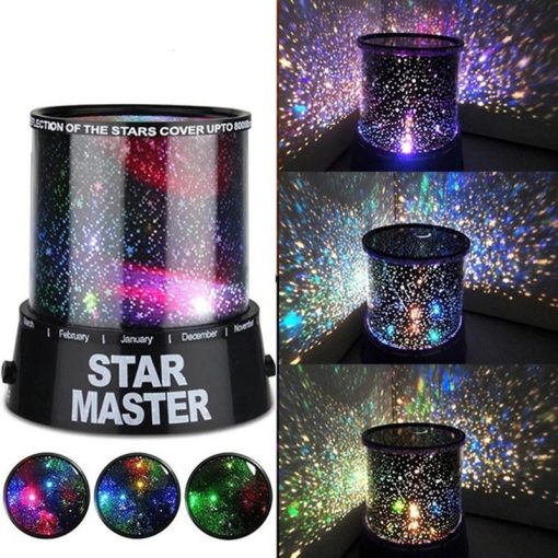 Starry Sky Projector LED Light Gift Idea Colorful RGB Night Light TurboTech Co 7