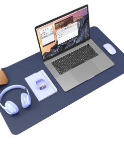 Large Mouse Pad Solid Colors Cork Leather Desk Pad