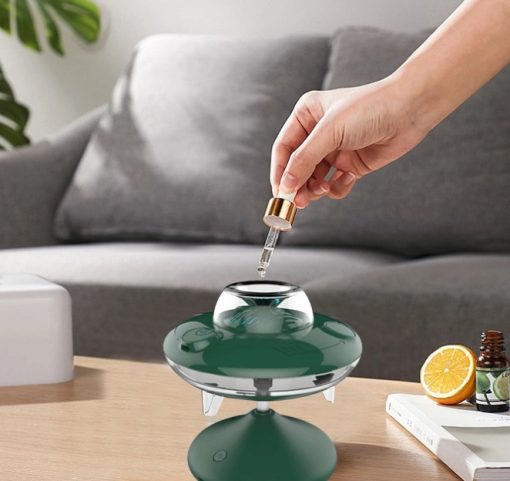 UFO Humidifier Quiet Aromatherapy Air Purifier Music Speaker Diffuser for Home/Office TurboTech Co 7