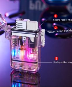 Transparent Lighter Case Waterproof Inflatable