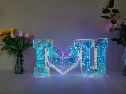 Creative Gift RGB Light Magic Color I Love You 3D Gift TurboTech Co