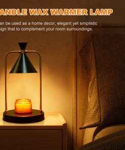 Electric Candle Warmer Lamp With Timer Dimmable With Scented Candles Home Decor Gifts