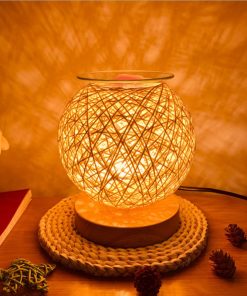 Electric Candle Warmer Wax Burner Melter Lamp Fragrance Oil Heater Nightlight Home Decoration TurboTech Co 2