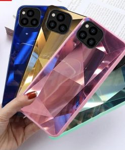 iPhone Case Glass Diamond Mirror Mobile Cover
