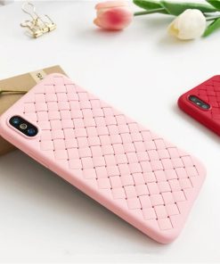 Heat Dissipation Phone Case Grid Weaving Anti-Drop iPhone Cover