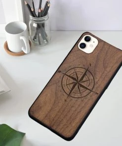 Phone Case Wooden Retro Anti-fall Protective iPhone Cover Mobile Accessories TurboTech Co 2