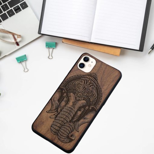 Phone Case Wooden Retro Anti-fall Protective iPhone Cover Mobile Accessories TurboTech Co 6