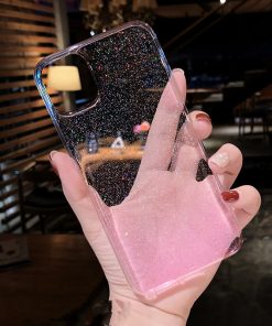 Transparent iPhone Case Glitter Silicone TPU Mobile Protective Shell Cover TurboTech Co 2