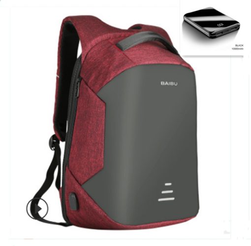 Power Bank External Fast Charger with Micro/ Dual USB  Ports/ 2A With Backpack Set TurboTech Co 4