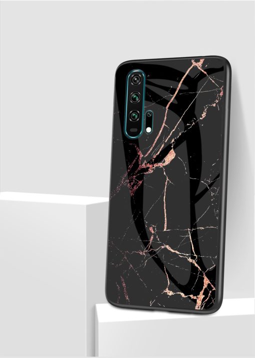 Phone Case Anti-fall Marble Tampered Glass Scratch Resistant Mobile Cover Honor 20/20Pro TurboTech Co 8