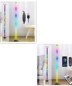 Smart RGB Led Floor Lamp Music Sync Standing Light With App Control