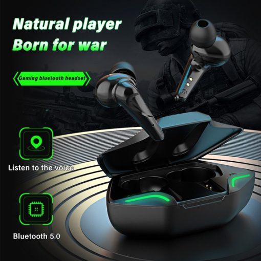 Earbud Gaming Bluetooth Headset Ultra-low Latency High Power Sound Wireless Headphone TurboTech Co 3
