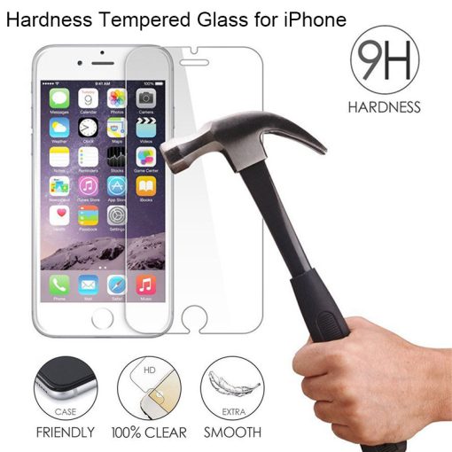 Tempered Glass Screen Protector Anti-Fingerprint Scratchproof Protective iPhone Cover TurboTech Co 6