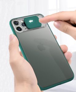Transparent Phone Case Lens sliding Mobile Cover For iPhone TurboTech Co
