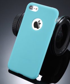 Phone Case For iPhone Soft Silicon TPU Shock Prove Anti-Fall Back Mobile Cover