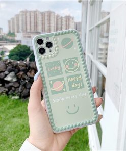 iPhone Case anti-fall scratch-resistant Creative Design Green Mobile Cover