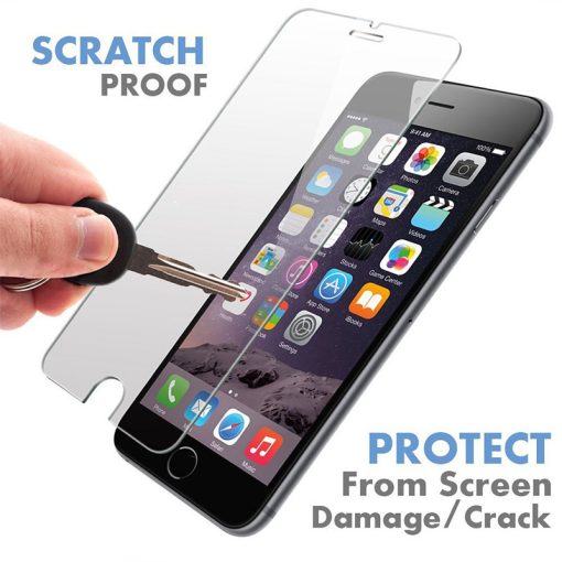 Tempered Glass Screen Protector Anti-Fingerprint Scratchproof Protective iPhone Cover TurboTech Co 5