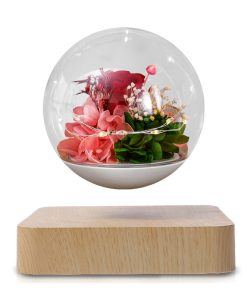 Table Lamp Magnetic Levitation Flower In Nightlight Ball Home Decor Gift Idea