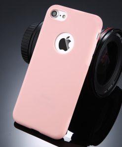 Phone Case For iPhone Soft Silicon TPU Shock Prove Anti-Fall Back Mobile Cover