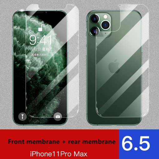 Tempered Glass Screen Protector Front/Back Film iPhone Screen Anti-fingerprint Protective Cover TurboTech Co 10