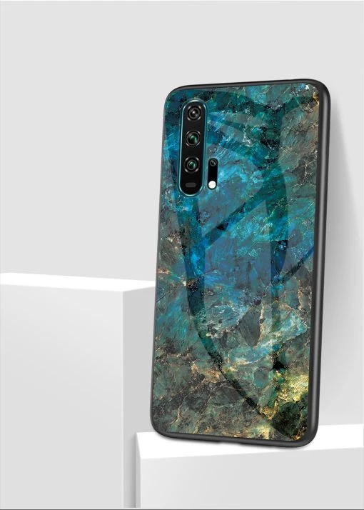 Phone Case Anti-fall Marble Tampered Glass Scratch Resistant Mobile Cover Honor 20/20Pro TurboTech Co 7