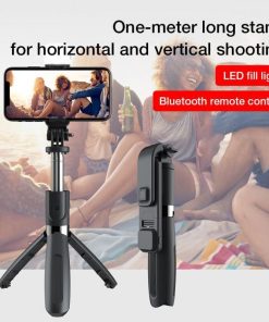 Bluetooth Selfie Stick 360 Rotation With Remote Control Phone Camera Tripod Mobile Accessories