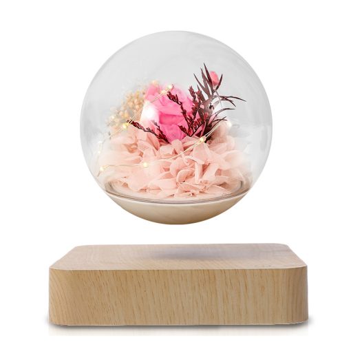 Table Lamp Magnetic Levitation Flower In Nightlight Ball Home Decor Gift Idea TurboTech Co 5