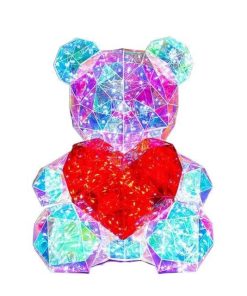 Colorful Luminous Teddy Bear Gift Galaxy Sparkly Glowing Bear TurboTech Co 2