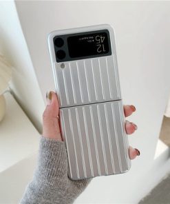 Folding Screen Phone Case Ultra-thin Anti-Fall Shockproof Hard Slim Samsung Z Flip Protective Cover
