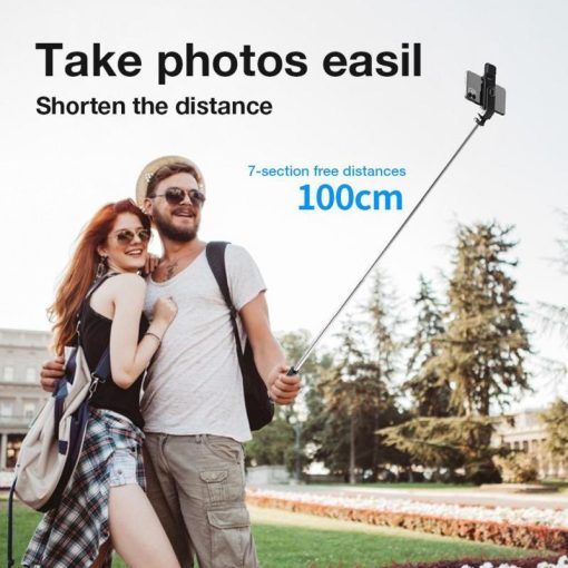 Bluetooth Selfie Stick 360 Rotation With Remote Control Phone Camera Tripod Mobile Accessories TurboTech Co 3