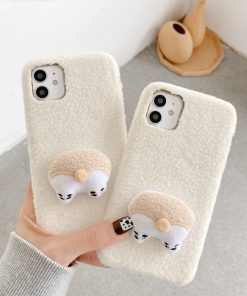 Plush Phone Case Cashmere   Protective iPhone Protective Back Cover TurboTech Co 2
