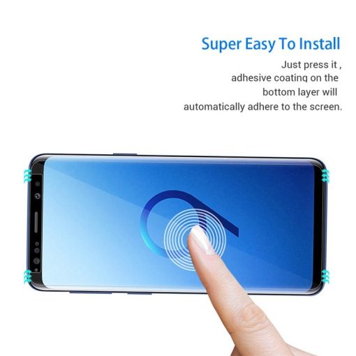 Screen Protector 3D Anti-Fingerprint Glass Full Protective Phone Cover Samsung Galaxy TurboTech Co 6