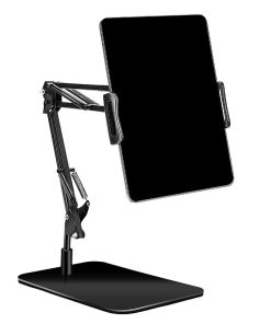 Phone Holder 360% Rotating Long Arms iPad Lazy Bracket Stand Metal Clamp For Mobile Accessories