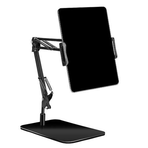 Phone Holder 360% Rotating Long Arms iPad Lazy Bracket Stand Metal Clamp For Mobile Accessories TurboTech Co 8