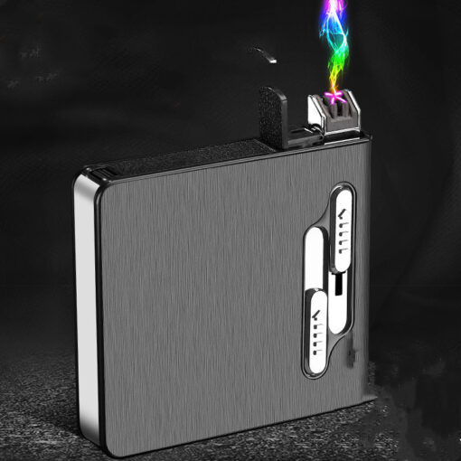 Multifunctional Lighter Portable Cigarette Case With Lighter TurboTech Co