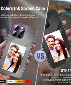 iPhone Case (15 Pro/Max ) NFC E-ink Smart Ink Screen Display Digital DIY Custom Picture Phone Case