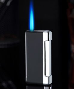Windproof Lighter Electronic Blue Flame Inflatable Lighter TurboTech Co 2