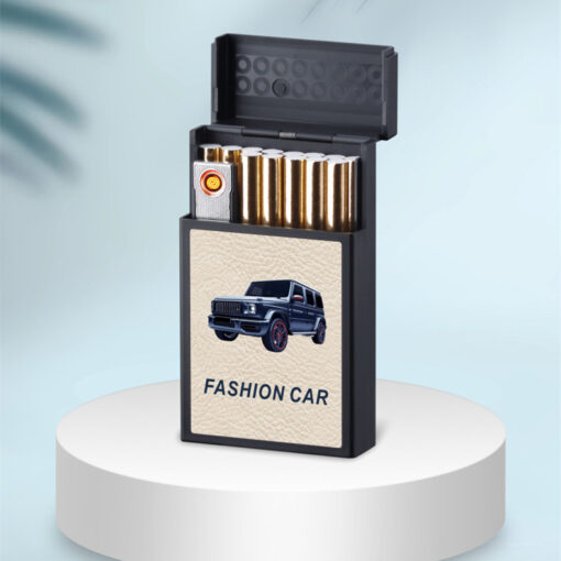 Multifunctional Lighter Cigarette Case Portable Lighter