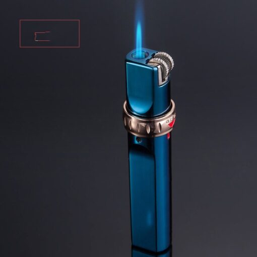 USB Windproof Lighter Personalized Grinding Wheel Vintage Cigar Lighter TurboTech Co 3