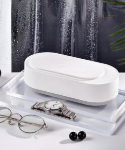 Clean Ultrasonic Cleaner With 5 Modes, Glasses, Dentures, Jewelry, Chains, Portable High-Frequency Vibration Cleaning Machine