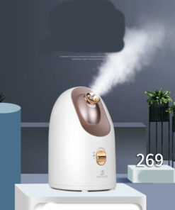 Facial Steamer with Hot and Cold Setting Aroma Face Steamer Nano Ionic Hot Mist Face Humidifier for Facial Deep Cleaning