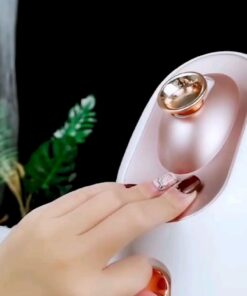 Facial Steamer with Hot and Cold Setting Aroma Face Steamer Nano Ionic Hot Mist Face Humidifier for Facial Deep Cleaning