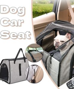 Foldable Car Waterproof Pet Cage And Wear Resisting Thickened Travel Pet Cage With Mat