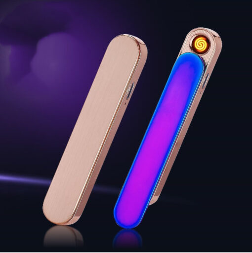 Slim USB Rechargeable Electric Lighter – Modern Design, Durable, and Windproof TurboTech Co